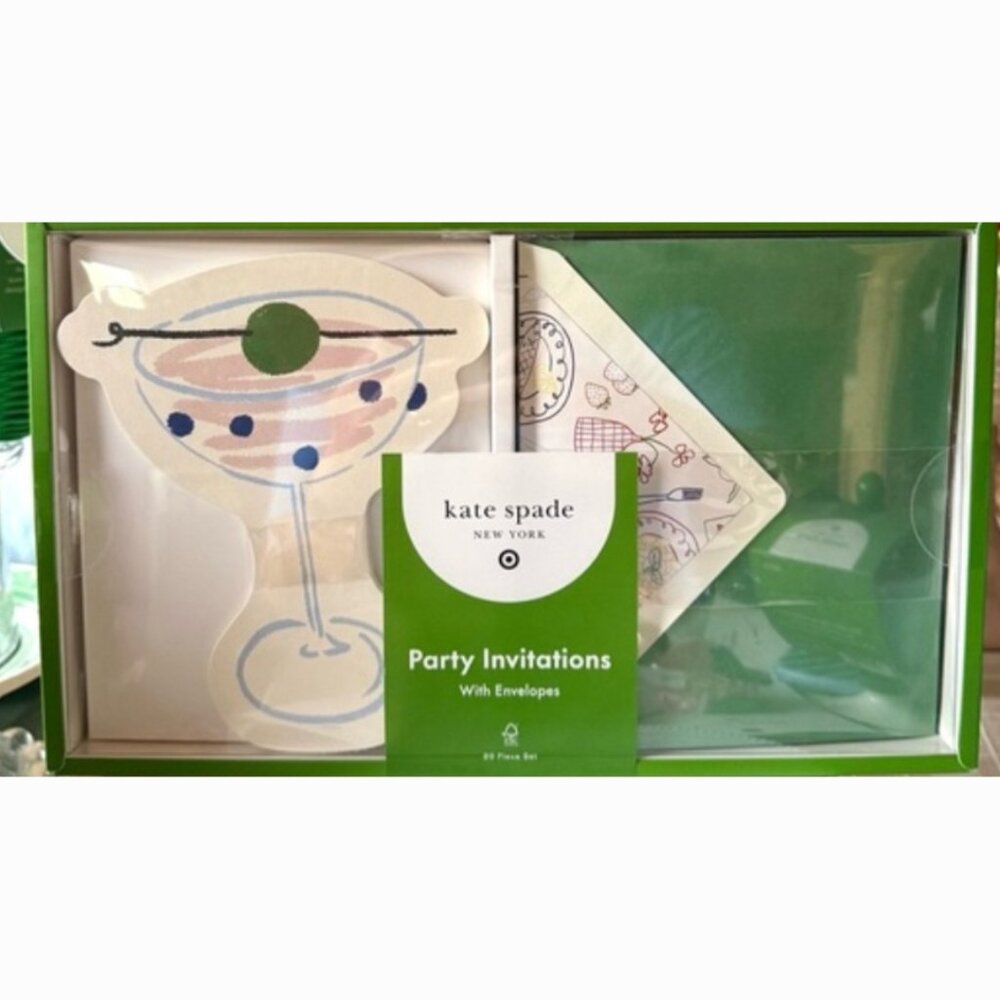 KATE SPADE PARTY INVITATIONS